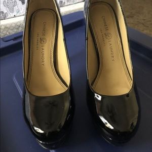 Chinese Laundry patent leather heels